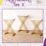 Mesas Metálicas Tipo ¨X¨