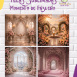 Tela Sublimada Tipo Forro Momento de Ensueño