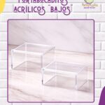 Set 2 Portabocaditos Acrílicos "Bajos"