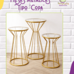 Mesas Metálicas Tipo "Copa"