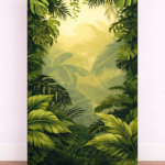 Tela Sublimada con Elástico "Selva" Modelo #1