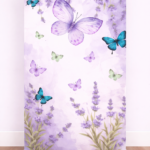 Tela Sublimada con Elástico "Mariposas" Modelo #2