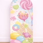 Tela Sublimada con Elástico "Dulces" Modelo #1