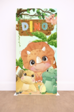 Tela Sublimada con Elástico "Dinosaurios" - Imagen 4