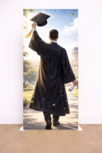 Tela Sublimada con Elástico Graduación "Graduados" - Imagen 2