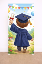 Tela Sublimada con Elástico Graduación "Graduados" - Imagen 4