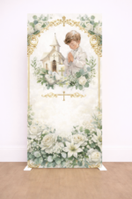 Tela Sublimada con Elástico "Religiosas Niños" - Imagen 2