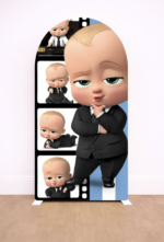 Tela Sublimada con Elástico "Jefe en pañales" - Imagen 3