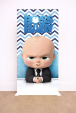 Tela Sublimada con Elástico "Jefe en pañales" - Imagen 4