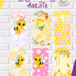 Tela Sublimada con Elástico "Abejita"