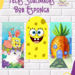 Tela Sublimada con Elástico "Bob Esponga"