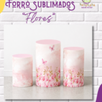 Forros Sublimados "Flores"