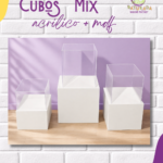 Cubos "Mix" Acrilico + MDF