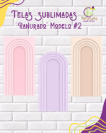 Tela Sublimada con Elástico "Ranurado" Modelo #2