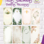 Tela Sublimada con Elástico "Religiosas"