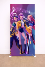 Tela Sublimada con Elástico "Guerreras K-pop" - Imagen 2