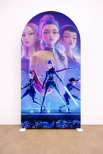 Tela Sublimada con Elástico "Guerreras K-pop" - Imagen 3