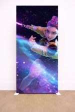 Tela Sublimada con Elástico "Guerreras K-pop" - Imagen 4
