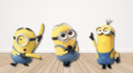 3 Apliques PVC 50CM "Minions" - Imagen 2