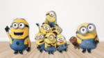 3 Apliques PVC 50CM "Minions" - Imagen 3