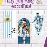 Tela Sublimada con Elástico "Argentina"