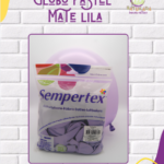 Globo Pastel Mate Lila