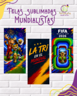 Tela Sublimada con Elástico "Mundialistas"