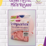 Globo Pastel Mate Rosado