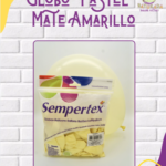 Globo Pastel Mate Amarillo