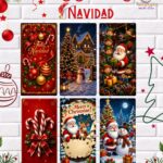 Tela Sublimada con Elástico "Navidad"