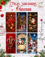 Tela Sublimada con Elástico "Navidad"