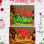 Letreros led "Navidad"