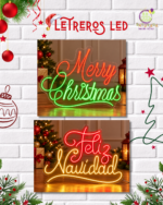 Letreros led "Navidad"