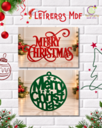 Letreros MDF "Navidad"