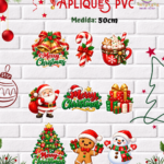 Apliques PVC "Navidad"