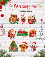 Apliques PVC "Navidad"